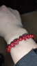 【正品】招财貔貅朱砂手串本命年转运珠手链女送老公老婆礼物 C01招财貔貅朱砂手串8MM 实拍图