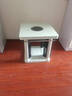 长虹（CHANGHONG） 电暖桌正方形烤火桌电炉电热取暖桌电烤桌客厅电暖炉烤火炉桌子一体取暖器家用冬季多功能电烤炉 石纹白65*65 【电陶炉+钢化玻璃+变频省电】 实拍图