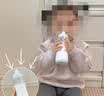 诺斯清洗鼻器儿童电动喷雾生理海盐水雾化鼻炎JQ-P14U+洗鼻水42支 实拍图