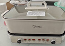 美的（Midea）电火锅鸳鸯锅火锅专用锅多功能锅料理烤肉锅分体式多功能一体电锅0氟钛陶电煮锅HGS352866S 实拍图