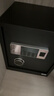 得力保险柜家用型 半导体指纹密码多种解锁方式办公保险箱 曜臻黑45CM AE620 实拍图