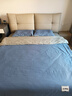 无印良品纯棉床上四件套 1.8米床笠款被套200*230cm柏林蓝 实拍图
