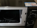 格兰仕（Galanz）家用微波炉20升机械大平板式易清洁均匀加热智能小型迷你速热杀菌旋钮操作简单便捷B1 升级大平板 黑色 实拍图