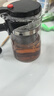 富光 耐热玻璃过滤茶壶茶具按压式内胆泡茶壶茶水分离水壶 实拍图