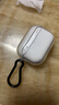 适用苹果AirPodsPro2保护套TPU透明1/2代3代无线耳机保护壳配挂钩 透明壳(带挂扣) 适用AirPods pro2 实拍图