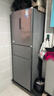美的（Midea）238升三门冰箱灰色小型风冷家用变频一级能效宿舍租房以旧换新小冰箱MR-249WTPE【国家补贴】 实拍图