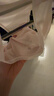 ubras高弹织带莫代尔7A抗菌裆中腰三角裤女士内裤女3条装灰+粉+紫M 实拍图