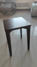 家逸实木凳子家用可叠放小板凳加厚结实餐桌凳客厅椅子创意方凳 实拍图