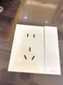 公牛（BULL）开关插座G57蝶翼超薄一开单控五孔带开关插座G57E333A暮雪白暗装 实拍图