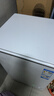 海尔（Haier）100L单温冰柜小型家用小冰柜减霜一级能效冷藏冷冻转换深冷冷柜小冰箱BC/BD-100GHW9D国家补贴 实拍图