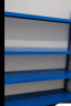 赛森仓储货架家用多层落地超市仓库展示架阳台置物架铁架子角钢储物架 副架1500*400*2000*4层 白色 实拍图
