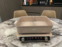 美的（Midea）电火锅鸳鸯锅火锅专用锅多功能锅料理烤肉锅分体式多功能一体电锅0氟钛陶电煮锅HGS352866S 实拍图