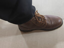 马登男士马丁靴秋冬加绒工装靴英伦风黑色休闲皮鞋男通勤百搭真皮靴子 蜜蜡色 [疯马皮/6孔]硬汉风 44 男码 实拍图