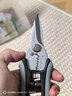 京选（JERXUN）电工剪刀6寸不锈钢剥线钳多功能铁皮剪子线槽剪电缆扒皮钳压线钳 实拍图