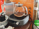 美的（Midea）电陶炉电磁炉煮茶器 养生煮茶炉 小型小功率家用宿舍烧水煮茶小米粥火锅炉 办公室围炉煮茶低辐射 10W1-002S【不挑茶具 低频辐射】 实拍图
