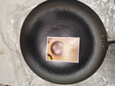 卢记厨具纯手工锻打家用炒菜无涂层不粘圆底炒锅煤气灶专用纯铁锅 1.5mm传统纯手工锻打精铁圆底炒锅 30cm 实拍图