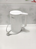 美的（Midea）电热水壶家用烧水壶年货泡茶0涂层食品级304不锈钢自动断电双层防烫全钢无缝1.5L大容量 MK-HJ1566 实拍图