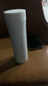 苏泊尔（SUPOR）保温杯男女款水杯316L不锈钢泡茶杯大容量商务便携车载杯子送礼物 500ML-雪峰白 实拍图
