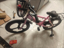 鑫旺彤儿童自行车3-6岁男孩两轮脚踏车2-8岁女孩出行平衡车10岁学生单车 高配银-礼包+后座+静音轮 12寸80-105cm适合2-5岁宝宝 实拍图