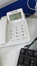中诺电话机座机固定电话来电显示屏幕角度可调独立音量免打扰有绳板机G072白色办公伴侣 实拍图
