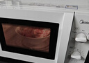 美的（Midea）快捷微波炉 家用小型 360°转盘加热 旋钮操控 易洁内胆（M1-L213B） 实拍图