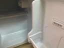 志高（CHIGO）小冰箱迷你小型家用冷藏冷冻两用宿舍出租房用双门办公室电冰箱节能省电 【店长推荐】48L银色【三天约一度电】 实拍图