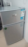 日普（RIPU）小冰箱迷你小型双门家用一级能效宿舍出租房办公室节能省电冷藏冷冻电冰箱 【年销百万】48升银色【3天不到1度电】 实拍图