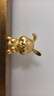 铜师傅《金韵天成十二生肖》真金鎏镀铜摆件 装饰工艺品 十二生肖之兔 实拍图