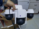 乔安（JOOAN）AI四摄光学变焦摄像头室外防水家用无线wifi全彩夜视监控器360度无死角全景云台旋转手机远程 实拍图