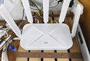 中兴（ZTE）巡天 AX3000满血WIFI6千兆无线家用路由器 自研双核主芯片 5G双频穿墙王wifi路由 Mesh 3000M速率 实拍图