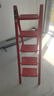 八海鸟家用小梯子乔迁之喜折叠五步梯加厚伸缩入伙梯子居家暖房红色步梯 实拍图