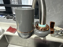 美的（Midea）净水器水龙头过滤器家用自来水滤水器直饮前置过滤器厨房卫生间通用除水垢除余氯双出水可清洗滤芯 一机一芯【可清洗滤芯】 实拍图