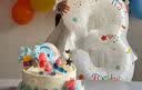 仕彩 彩虹数字气球蝴蝶结男孩女孩生日礼物周岁场景布置装饰拍照道具4 实拍图