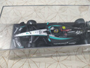 比美高 1:24f1赛车奔驰w15汉密尔顿44号仿真合金车模汽车玩具男孩礼物 实拍图