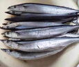 深海秋刀鱼 新鲜海捕船冻锁鲜无冰日式料理海鲜烧烤食材 生鲜鱼类 海捕秋刀鱼4斤（5-7条/斤） 实拍图