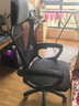 锦汐 电脑椅家用办公椅子靠背人体工学椅学习转椅老板座椅游戏电竞椅 【可后躺】黑框黑网 实拍图