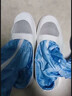 星工（XINGONG）防静电鞋 无尘鞋 高筒防尘防静电车间工作鞋 蓝色 42码  实拍图