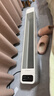 美的（Midea）【APP智能】石墨烯家用踢脚线取暖器 遥控电热电暖器 浴室速热电暖气 节能暖风机全屋升温HDS22LYR 实拍图
