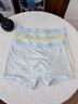 猫人（MiiOW）儿童内裤男童莫代尔平角中大童夏季薄款青少年男孩四角短裤 130 实拍图