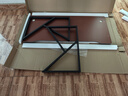 甄严选电脑桌台式电竞桌椅套装组合桌子办公家用桌学习桌书房书桌写字桌 【黑架+黑碳纤纹面】单桌140*60 实拍图