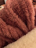 红豆居家【秋上新】女士秋冬加绒加厚保暖甜美印花睡衣女珊瑚绒家居服 实拍图