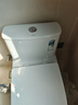 恒洁（HEGII）马桶 家用虹吸式大冲力坐便器 速冲节水防臭 静音降缓盖板 包安装 【抗菌座圈】一级水效HC0518PT 305坑距（适用300-345mm） 实拍图