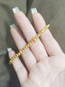 中国黄金（CHINA GOLD）黄金手链女款轻奢百搭足金小蛮腰手串七夕情人节礼物送女友老婆 【今/次日达】小蛮腰手链  约1.5g 实拍图
