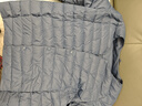 鸭鸭（YAYA）2025秋冬新款轻薄羽绒服男士内胆短款休闲百搭鸭绒保暖外套K 雾霾蓝色 XL 实拍图