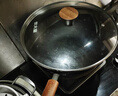 炊大皇铁锅家用无涂层不锈炒锅燃气灶专用炒锅炒菜锅平底锅极铁锅30cm 实拍图
