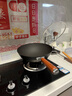 苏泊尔（SUPOR）苏泊尔炒锅平底锅 有钛铁不粘煎锅无涂层铸铁二件套TP2508E 晒单实拍图