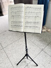 莫森（MOSEN）MS-202S谱架 专业升降琴谱架 乐器通用乐谱架谱台约1330mm 经典款 实拍图