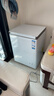 海尔（Haier）142L单温冰柜小型家用小冰柜商用减霜一级能效冷藏冷冻转换深冷冷柜小冰箱BC/BD-142GHW9D国家补贴 实拍图