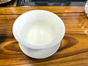 金镶玉 功夫茶具茶壶 盖碗羊脂玉白瓷大号家用泡茶碗 甜白盖碗 实拍图