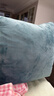 京东京造棉花糖抱枕 超柔棉棉绒沙发床头客厅办公室腰靠枕垫 蓝色45x45cm 实拍图